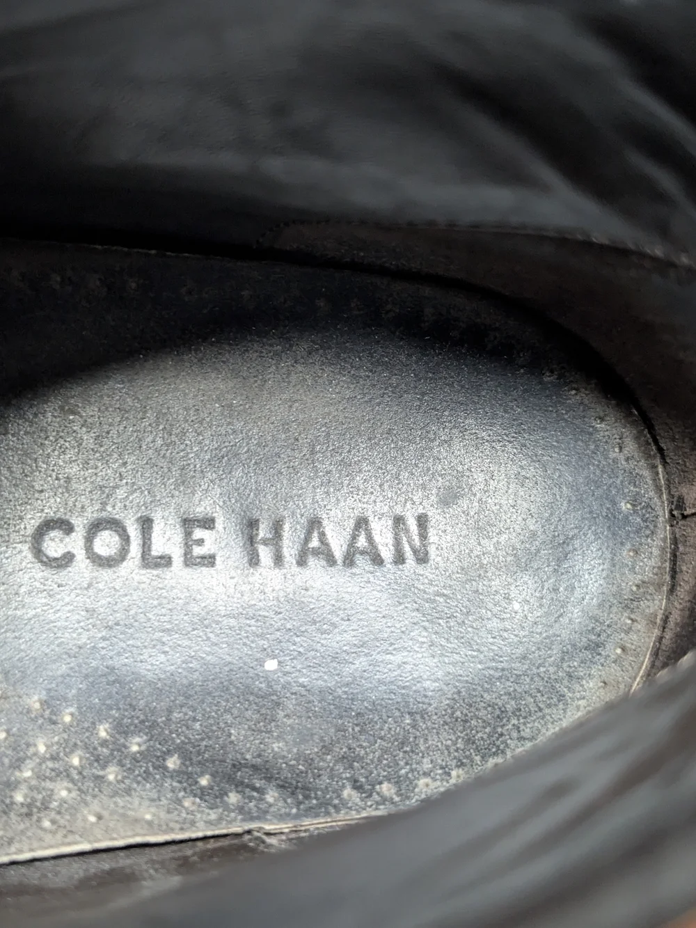 Cole Haan Brown Leather Chukka Wingtip Boots